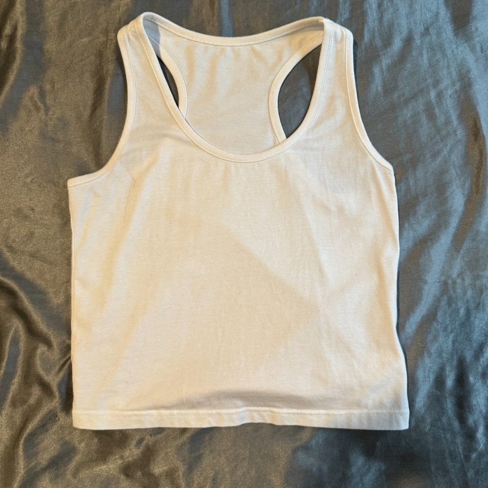 White Sleeveless Women's Top